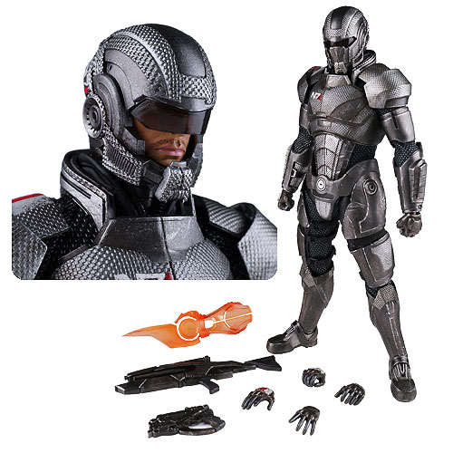 Mass Effect 3 Commander Shepard 1:6 Scale Action Figure, Not Mint